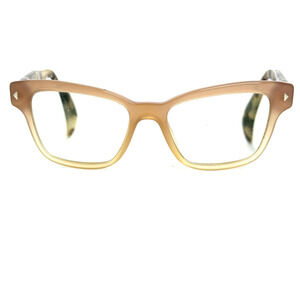 Prada VPR 10S UBI-1O1 Rectangle Brown Havana Womens Frames Only Glasses H19079